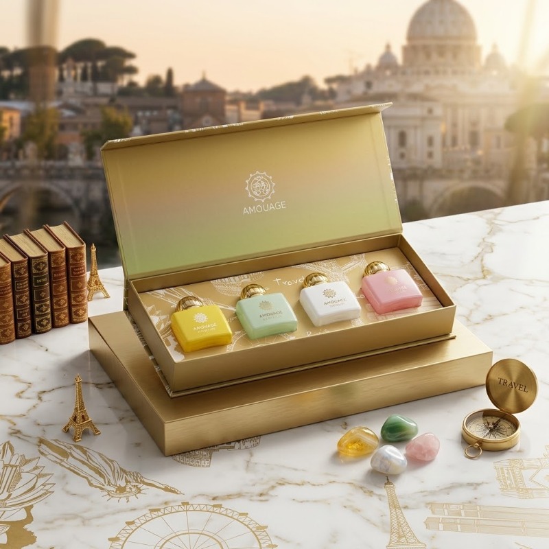 AMOUAGE Perfume Gift Set Unise - огляд і ціна The Collection Perfume Fragrance