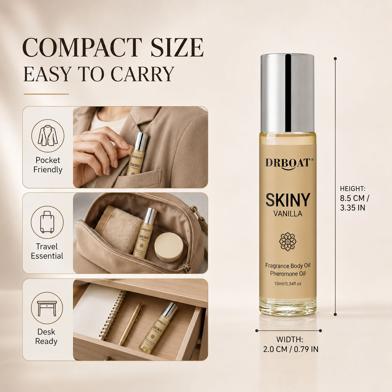 Men Roll On Fragrance Oil, Ski - огляд і ціна Perfume Alcohol Fragrance