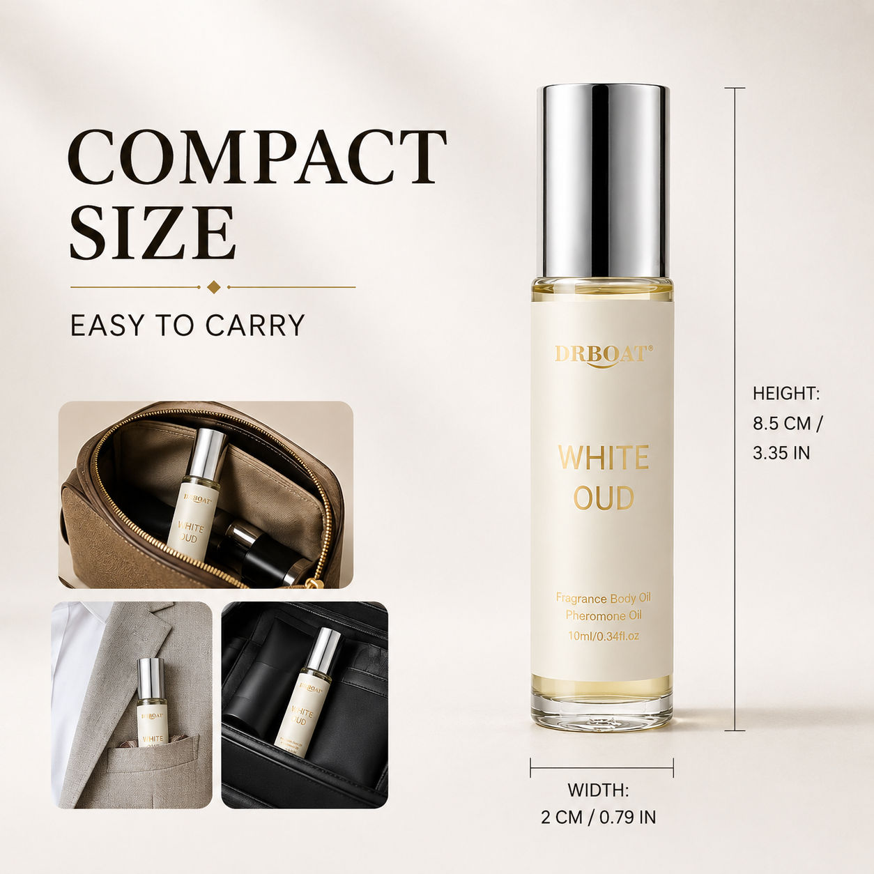 Men Roll-on Perfume Oil,Fresh  - огляд і ціна Perfume Alcohol Fragrance