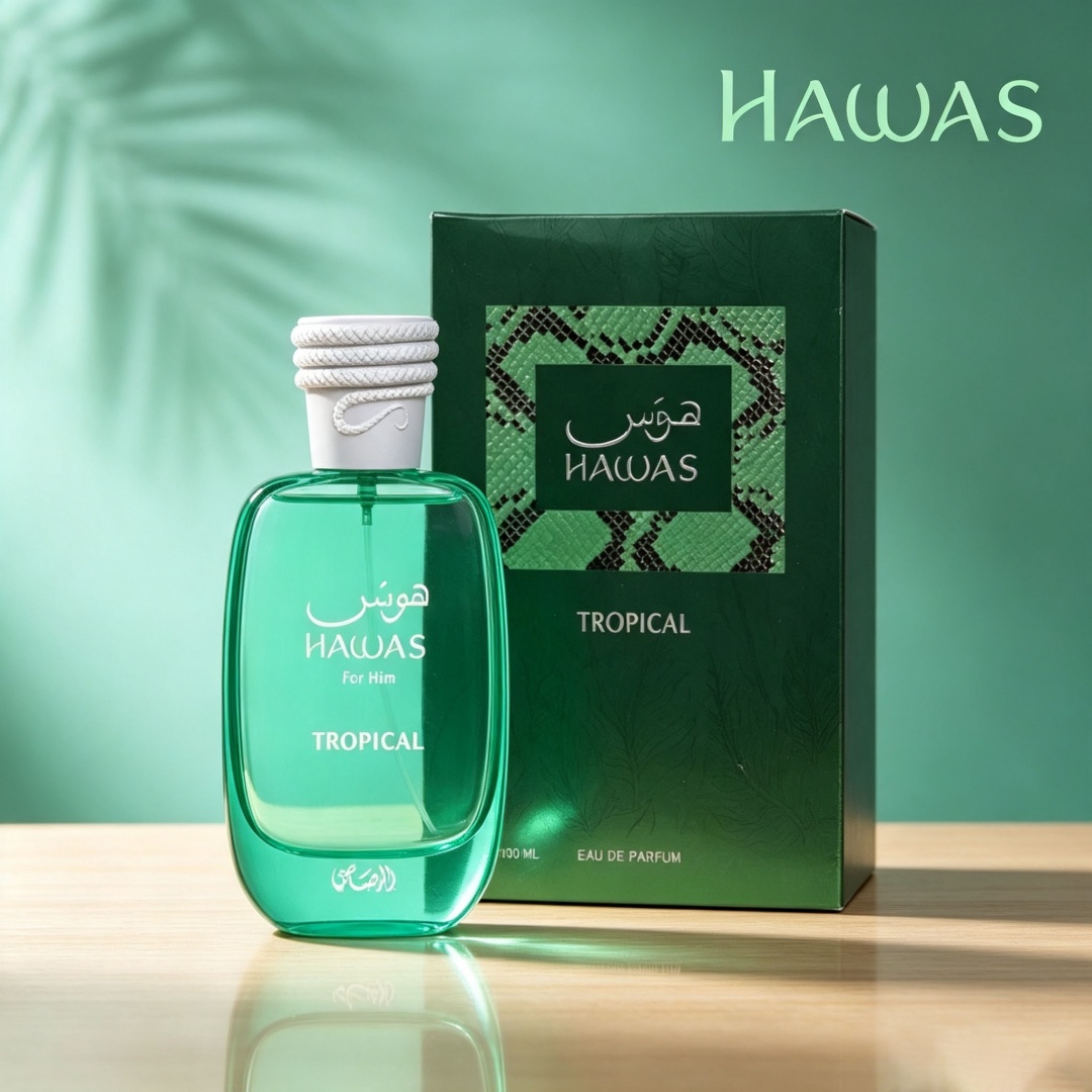 Hawas Tropical by Rasasi Men's - огляд і ціна Perfume Alcohol Fragrance
